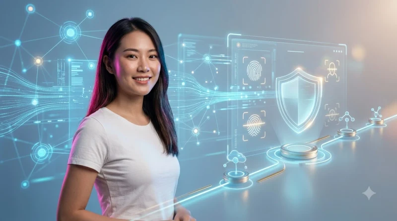 anh-minh-hoa-gioi-thieu-chinh-sach-quyen-rieng-tu-tren-nen-tang-truc-tuyen-voi-khien-bao-ve-hologram Ảnh minh họa giới thiệu chính sách quyền riêng tư trên nền tảng trực tuyến với khiên bảo vệ hologram