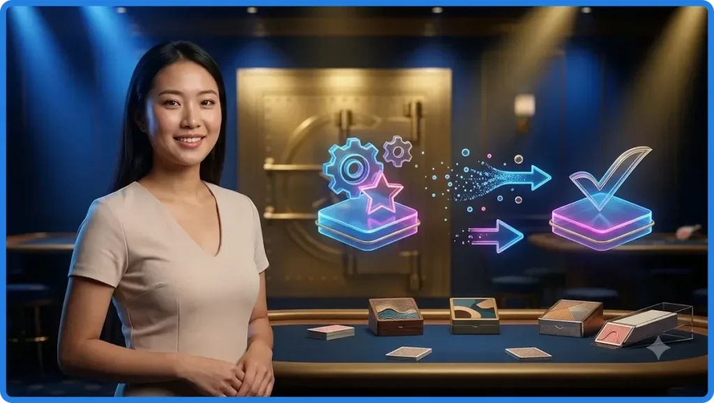 Người phụ nữ thể hiện lợi ích kinh doanh chuyên nghiệp