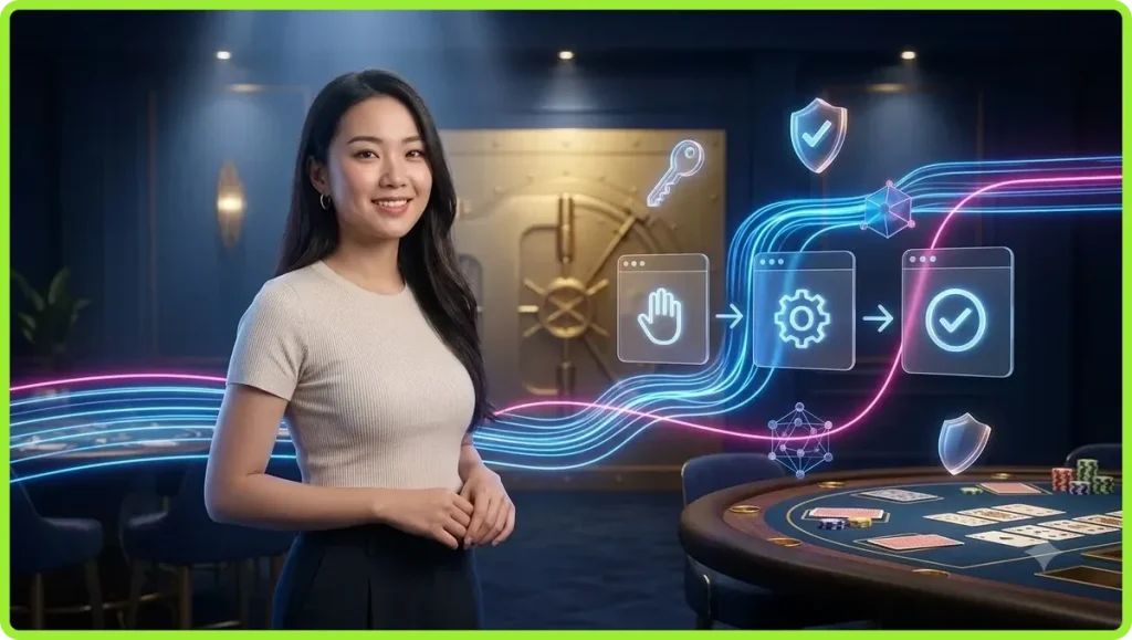 Minh họa rương kho báu phát sáng vàng rực rỡ